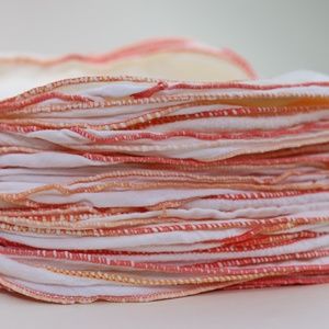 Organic 1 ply cotton wipes- 50 count GUC